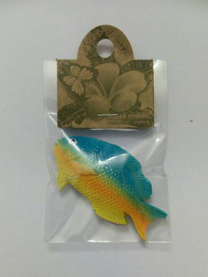 Mini Sea Fish Blue Yellow Magnet Resin Hand Shaped Painted Collectibles Easter
