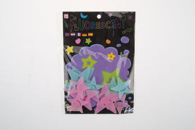 Mixs Star Smile Wall Glow In The Dark Ceiling Toy Kids Room Nursery Decor Pack