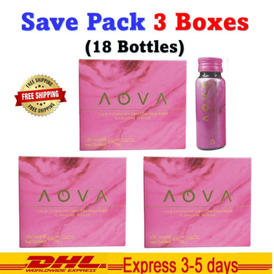 3 Boxes Aova Drink Cold Extraction Abalone Collagen & Peptides Reduce Wrinkle