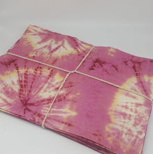 Load image into Gallery viewer, Mulberry Paper Handmade Natural Tie Dyed Card Art Craft A4 (10 Sheets / Pack)