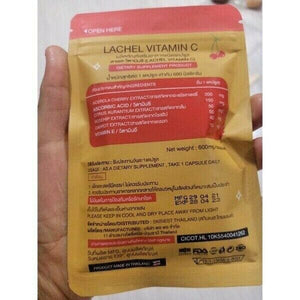 6x Pack Lachel Vitamin C E White Skin Antioxidant Reduce Acne Inflammation