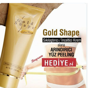 3x Gold Shape V-Shape Face Slimming Cream Reduce Double Chin Firm Neck 60ml
