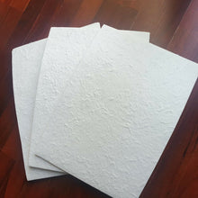 Load image into Gallery viewer, 50 Sheets White Thick Mulberry Paper Sheet Handmade Paper Scrapbook Craft Card