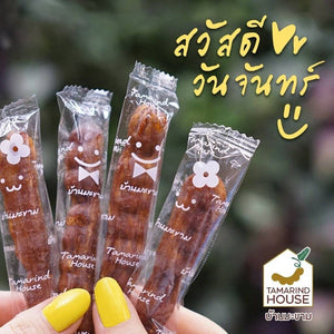 5x Thailand Natural Seedless Dried Sweet Tamarind House Individually Wrap 400g