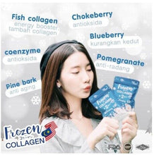 Load image into Gallery viewer, 12x Gluta Frozen Collagen 2in1 whitening+Frozen Detox Natural Cleanse skin capsu