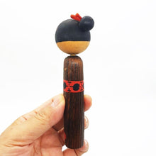 Load image into Gallery viewer, Japanese Kokeshi Wood Vintage Sosaku Wooden Doll Figurine Hand Carved