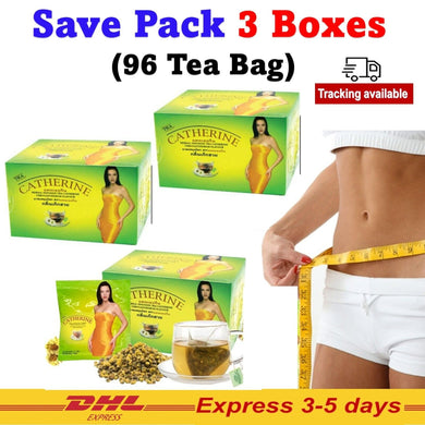 96 bags CATHERINE Infusion Tea Chrysanthemum Herbal Slimming Detox Laxative