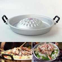 Load image into Gallery viewer, Set of Thai BBQ Grill Pan Stove Set Korean Mookata Hot Pot Aluminum Fast ship
