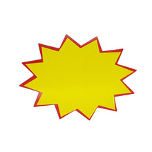 Load image into Gallery viewer, Sales Promotion Paper Bluecell Blank Retail Sale Signs with Bright Display Tags