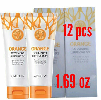 12 Body Scrb Exfoliating Whitening Gel Peeling Cleaner Acne Blackhead Cream Skin