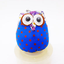 Load image into Gallery viewer, Owl Keyring V.6 Hand Sewing Doll Charm Cute Keychain Animal Lover Vintage Gift