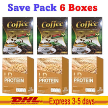 Load image into Gallery viewer, 3 LD Protein Malt, 3 LD Coffee Drink Weight Management L-Carnitine 0% Fat Sugar