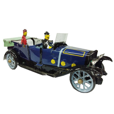 Car Tin Toy Vintage Collectible Clockwork Tin Toy Decor Gift
