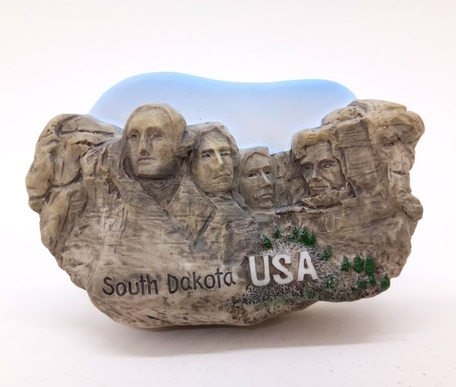 Mount Rushmore South Dakota US 3D resin Magnet Handmade in Thailand Collectibles