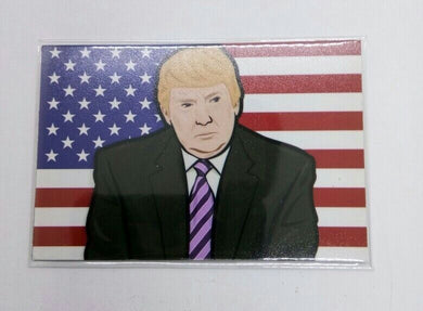 TRUMP USA FUNNY JOKE VER.14 pic Design Vintage Poster Magnet Fridge Collectible