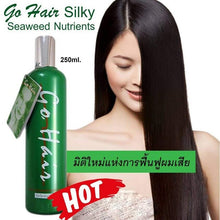 Load image into Gallery viewer, 12x GO HAIR Silky Seaweed Nutrients Dry &amp; Damaged Hair Restoring Hair 250ml DHL
