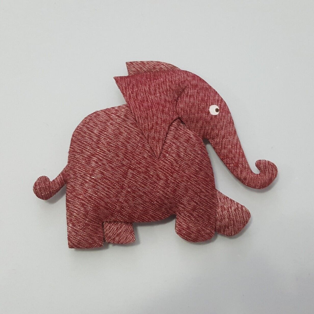 Mini Elephent Pattern Fabric Ver.2 Magnet Mini Design Collectibles Easter Cools