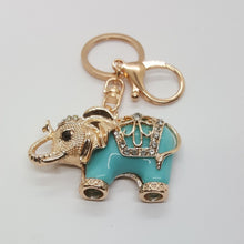 Load image into Gallery viewer, Elephant Keyring Adorn Beauty Charm cute keychain animal lover Thailand Ver.11