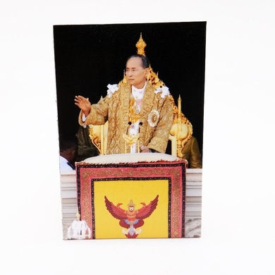 Majesty King Bhumibol Adulyadej Rama 9 Thailand Ver.6 pic Design Poster Magnet