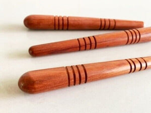 7x Wooden Stick Thai Foot Massage Tool Reflexology Thai Traditional Massager Lot