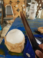 Load image into Gallery viewer, Remover Coconut Meat Tool Opener Knife Water Serving Gadget for Young Coconut