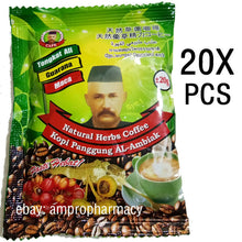 Load image into Gallery viewer, 20X AMBIAK STRONGMAN COFFEE TONGKAT ALI FOR MEN SEXUAL WELLNESS ENHANCEMENT