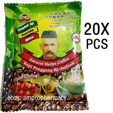 20X AMBIAK STRONGMAN COFFEE TONGKAT ALI FOR MEN SEXUAL WELLNESS ENHANCEMENT