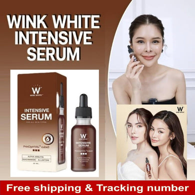 3x Wink White Intensive Serum Removing Blemishes Freckles Reducing Dark Spots