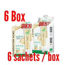Load image into Gallery viewer, 6x FOUNDATION ACNE BB SPF50 + PA++++ Sunscreen Skincare Waterproof Moisturizer