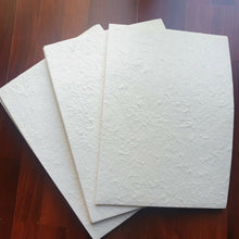 Load image into Gallery viewer, 50 Sheets White Thick Mulberry Paper Sheet Handmade Paper Scrapbook Craft Card