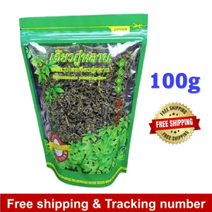 100g Organic Tea Jiaogulan Dried Herbs 100% Pentaphyllum Gynostemma Thailand