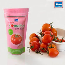 Load image into Gallery viewer, 12 Bag Nourishing Whitening Skin Exfoliating Body Scrub Tomato SPA Salt 300g