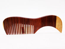 Load image into Gallery viewer, Comb Wood Shell Pearl Hand Carve Sculpture Decor Good Luck Beauty Fortune