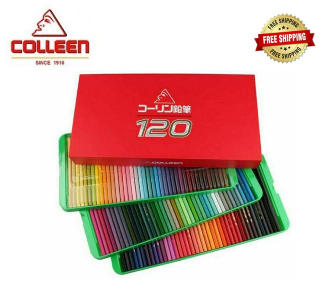 120 Color Pencils Box Set Colleen Drawing Coloring Art Painting Book for Gift