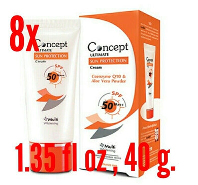 8x Sun Protection Cream SPF 50 PA +++ Best Sun screen UVA UVB Whiten Smooth Skin