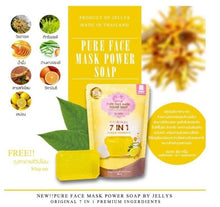 Load image into Gallery viewer, 24x Nourishing Face Mask Power Soap blended natural extract Collagen &amp; VitaminC