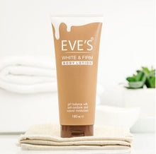 Load image into Gallery viewer, 3x EVE&#39;S WHITE &amp; FIRM BODY LOTION UVA UVB pH Balance Anti Aging Face Care 180ml