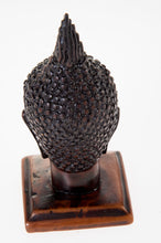 Load image into Gallery viewer, Buddha Head Resin Statue Figure Image Carved Figurine Decor Thai Art Collectible