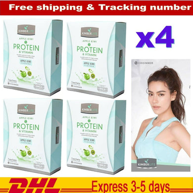 4x KIMBERLITE 5 PPROTEIN Vitamin Apple Kiwi Flavour Fruit Extract Vitamin Premix