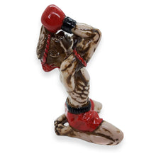 Load image into Gallery viewer, Vintage Resin Paint Statue Muay Thai Gift Boxing Figure Sculpture Decor Souvenir
