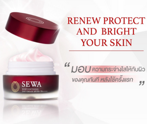 Set SEWA Age White Serum Insam Essence Day Cream Anti Aging Wrinkles Moisturizer