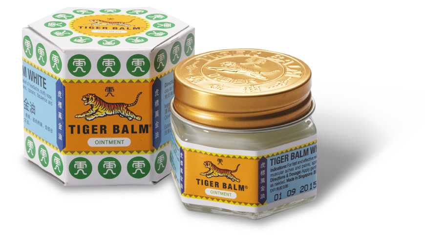 4 bottles Tiger Balm White Muscular Aches Pain Sprains Massage Rub 30 g
