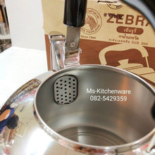 Load image into Gallery viewer, Zebra Brand Whistle Kettle Century Stainless Steel Thai kitchen Stove Top
