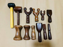 Load image into Gallery viewer, Big Set Wooden Tool THAI TOK SEN Device Helps Relieve Pain Aches Body Chronic