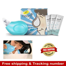Load image into Gallery viewer, Hashi Plus Nasal Cavity Cleanser Neti Pod Kid Adult Saline Powder Set No BPA