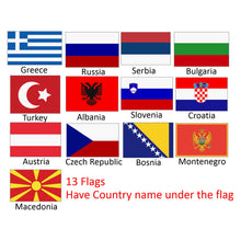 Load image into Gallery viewer, 20 Country Medium Size National Flag Iron Patch Embroidery Backpack Country