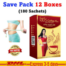 Load image into Gallery viewer, 12x Fatis Coffee Plus Slimming Mix Ginseng Weight Management Healthy Sugar Free