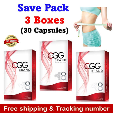 3x Authentic 100% CGG Herbal Strong Diet Slimming Weight Loss Fat Burn