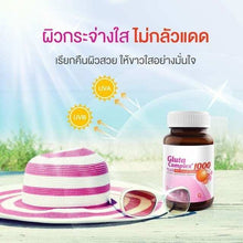 Load image into Gallery viewer, VISTRA Gluta Complex 1000 Plus Red Orange All Natural Extract 30 Caps