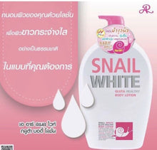 Load image into Gallery viewer, 6x SNAIL WHITE Gluta Healthy Whitening Body &amp; Face Wash Moisturizer Lotion 800ml